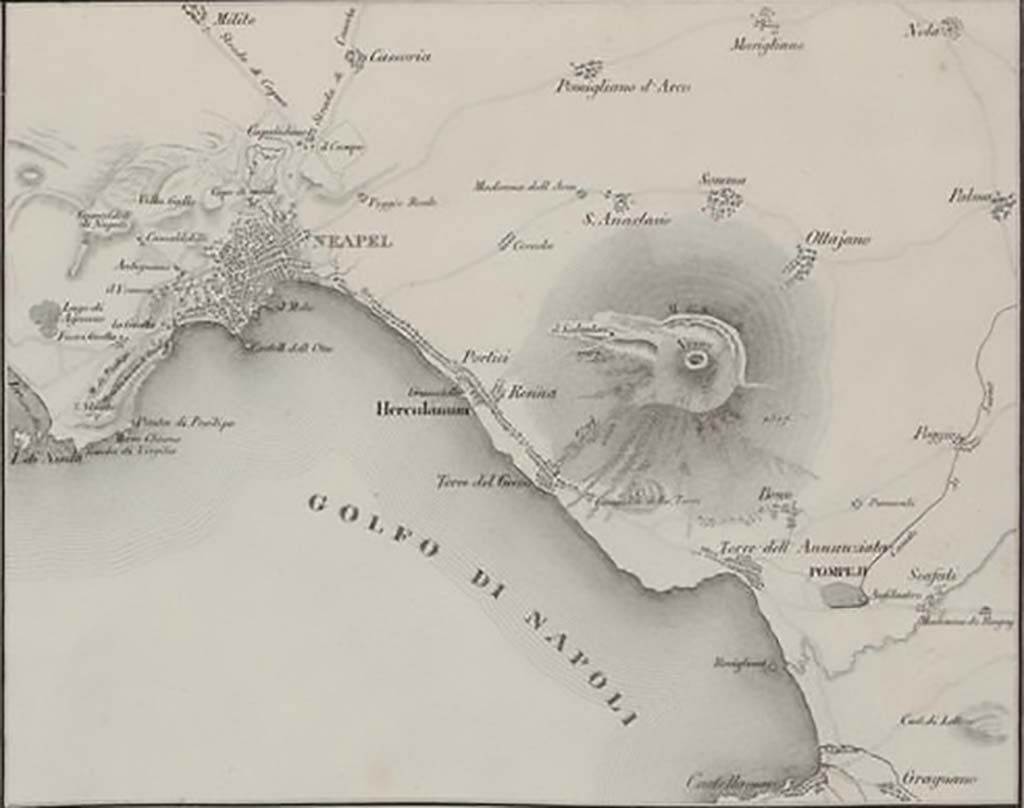 Royaume de Naples, Regno di Napoli, Bay of Naples Maps